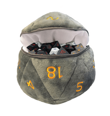 UP DICE BAG DND REALMSPACE D20 PLUSH